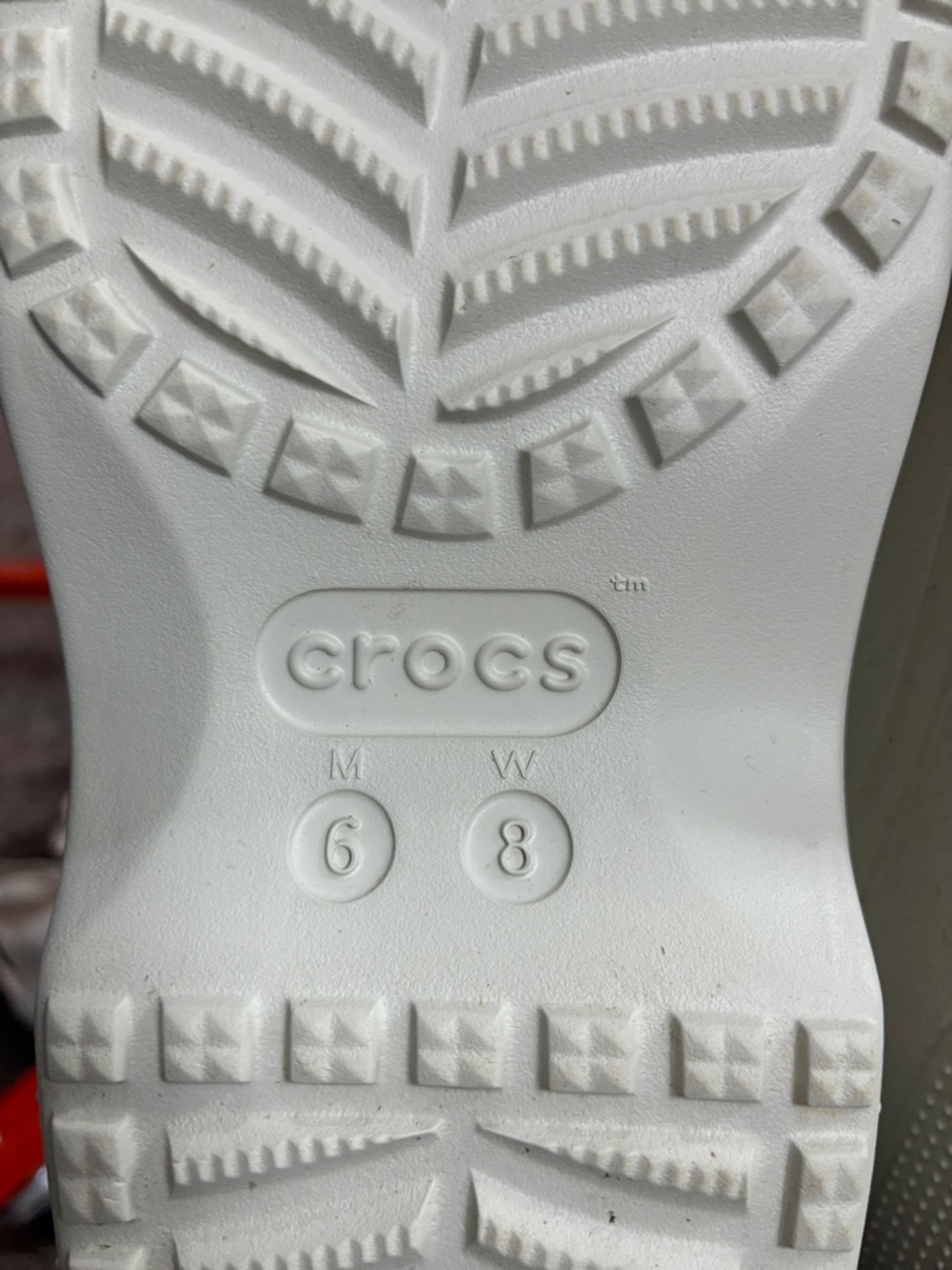 CROCS Classic Mary Jane Clog in Cream - Picture 5 of 5